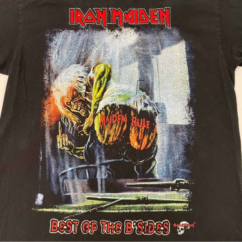 Vintage Iron Maiden Best Of The B’Sides T Shirt Size Large